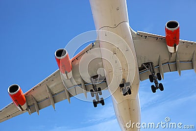 Air plane landing