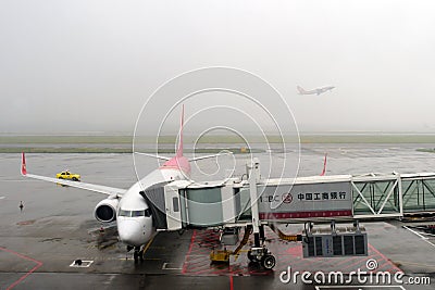 Air pollution in airport