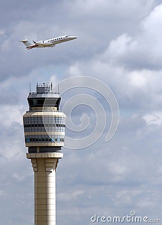 airport contol tower, Atlanta Hartsfield