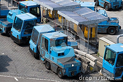 Aircraft Baggage and Cargo Handling Tractors