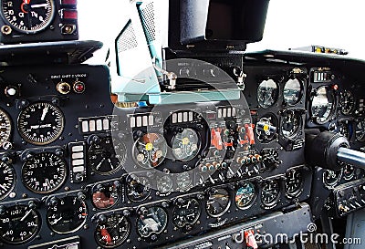 Aircraft cockpit panel