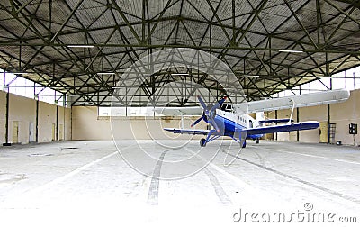 airplane hangar