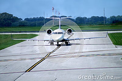 Airplane on Runway