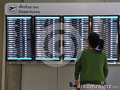 Airport Departures Board