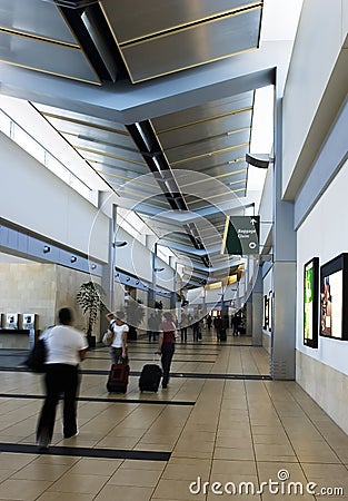 Airport gate area
