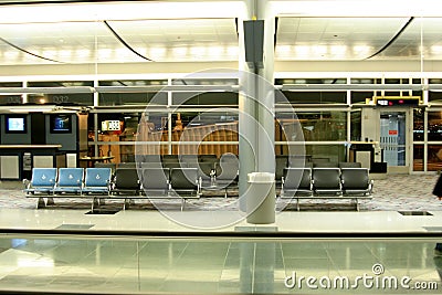 Airport gates - boarding area