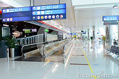 Airport interior