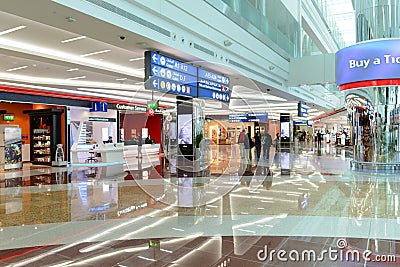 Airport interior