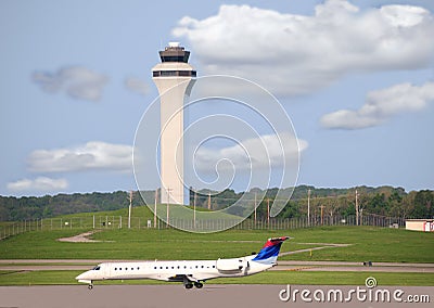 Airport Runway and Control Tower