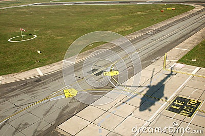 Airport runway in Timisuara - Romania