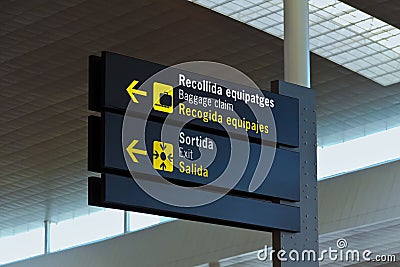 Airport Sign