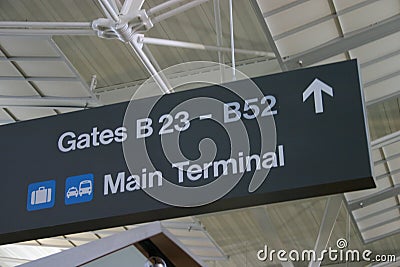 Airport Sign