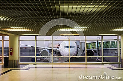 Airport window