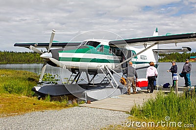 Alaska - Boarding Talon Air Float Plane