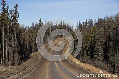 Alaska Highway Canada Suicide Trail