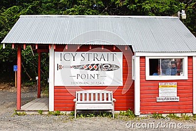 Alaska Icy Strait Point Security Checkpoint