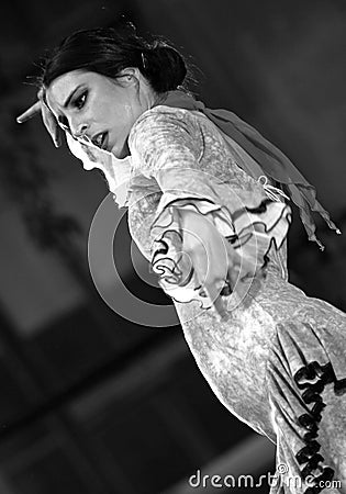 An Alba Lucera flamenco dance performance