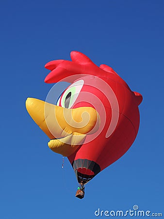 Albuquerque Balloon Fest Shapes Woody Woodpecker