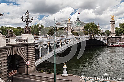 Alexander III Bridge Paris France