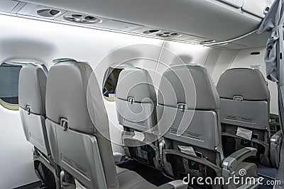 Alitalia Airplane Back Seat View