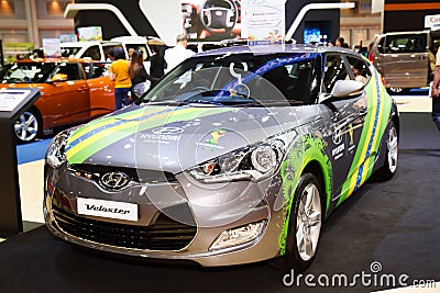 All new Veloster brazil skin for football world cup from hyundai