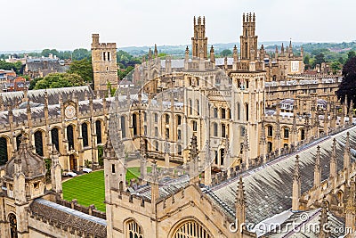 All Souls College. Oxford, UK