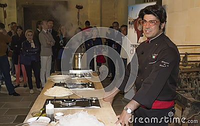Almo bibolotti show cooking