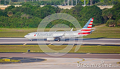 American Airlines Passenger Jet