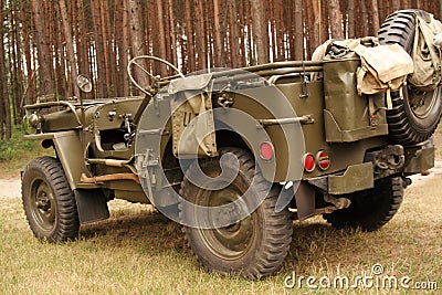 American army car