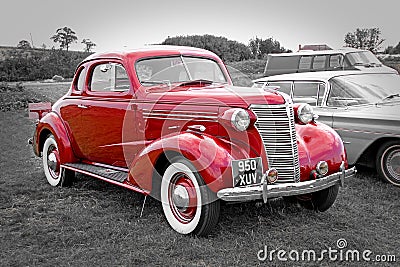 American chevrolet vintage car