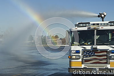 American fire truck