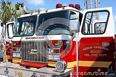 American fire truck