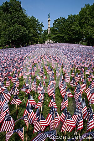 20,000 American Flags