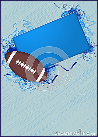 American football background