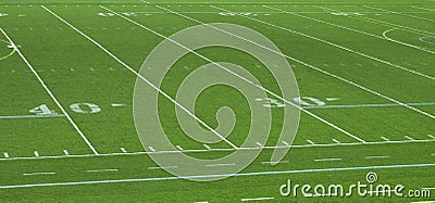 American Football Field Abstract