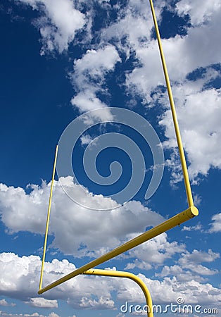 American Football Field Goal Posts