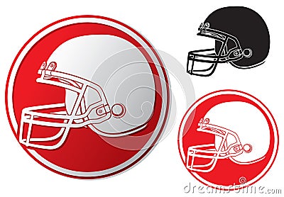 American football helmet icon