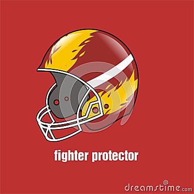 American football helmet