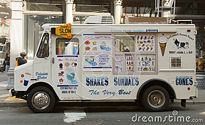 American ice cream van