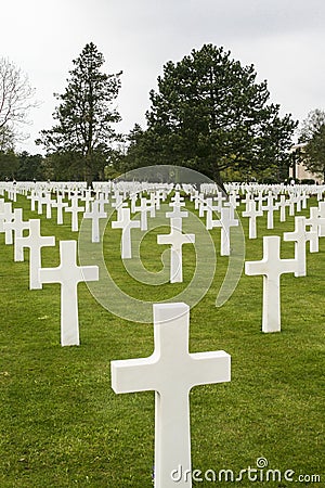American War Cemetery and Memorial, Colleville-sur-Mer, France