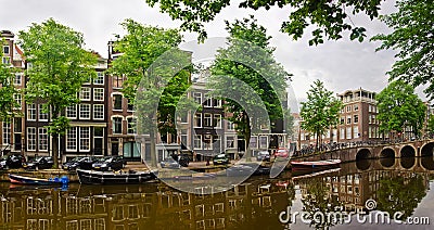 Amsterdam city scene