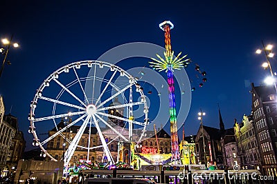 Amsterdam fun fair