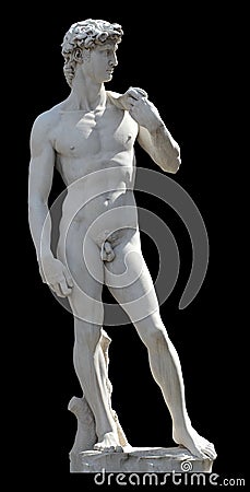 Ancient Greek statue of David