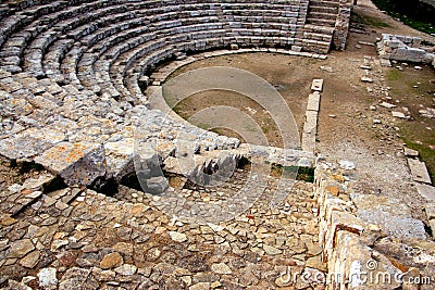 Ancient greek theater ruins, Sicily