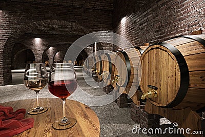 Ancient wine cellar
