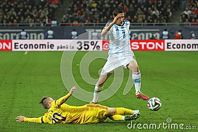 Angel di Maria in action