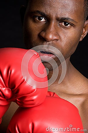 Angry Boxing Man