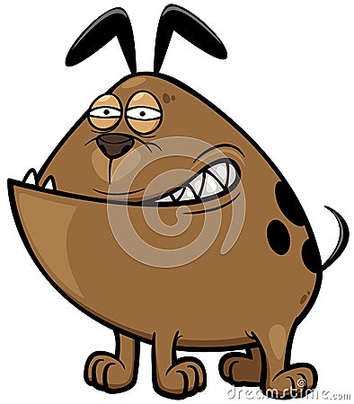 Angry Dog Stock Vector - Image: 39053173