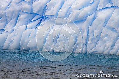Antarctic Iceberg Pattern