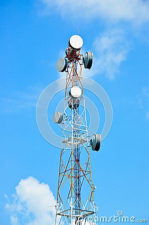 Antenna Tower of Communication